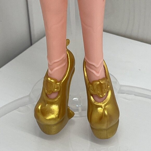 Mattel Doll with Pink Hair and Colorful Dress - Picture 7 of 16